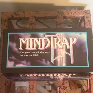 Vintage Mindtrap Game by Pressman 1996 Version Puzzles Challenges